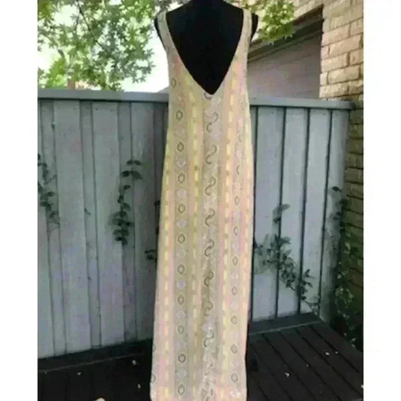 Mumu Patterned Maxi Dress Size Small🍓 - Picture 7 of 8